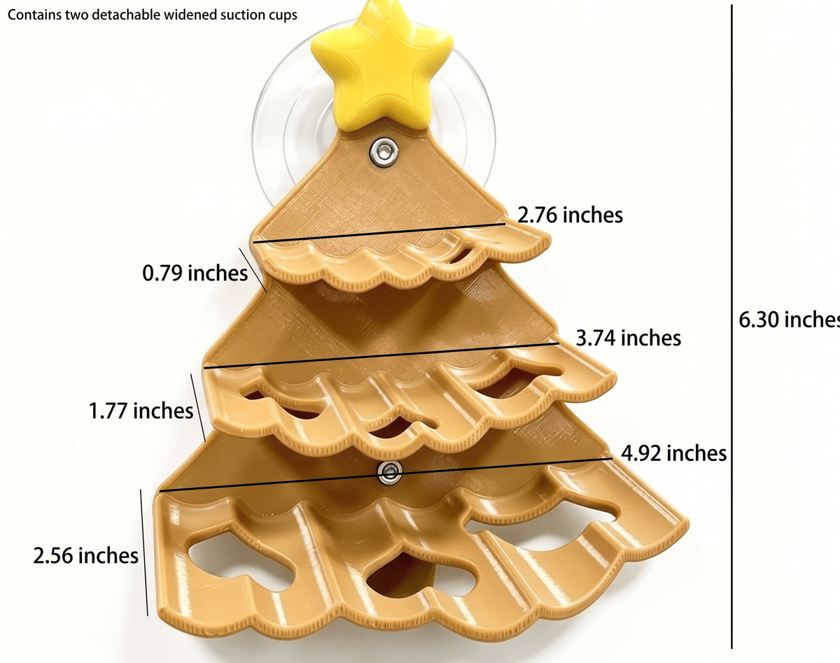 Tiered Christmas Tree Reptile Climbing Platform & Basking Ledge
