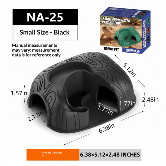 4-in-1 Dual-Door Cave Hide