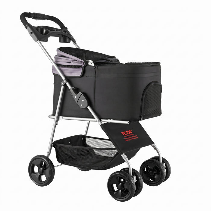 2-in-1 Convertible Travel Stroller & Detachable Car Seat Carrier