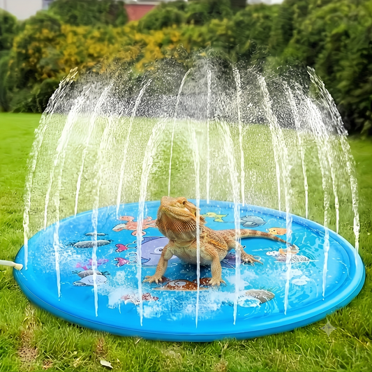 Inflatable Reptile Sprinkler & Cooling Play Mat 🌊🦎
