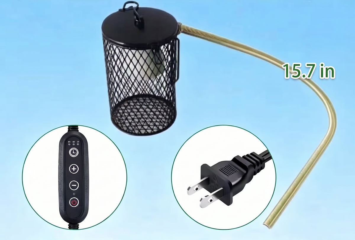 Anti-Scald Hanging Mesh Heater Guard & Ceramic Fixture