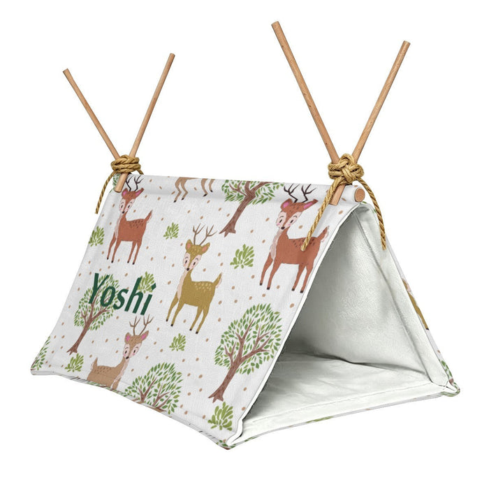 Personalized Reindeer Crawl House