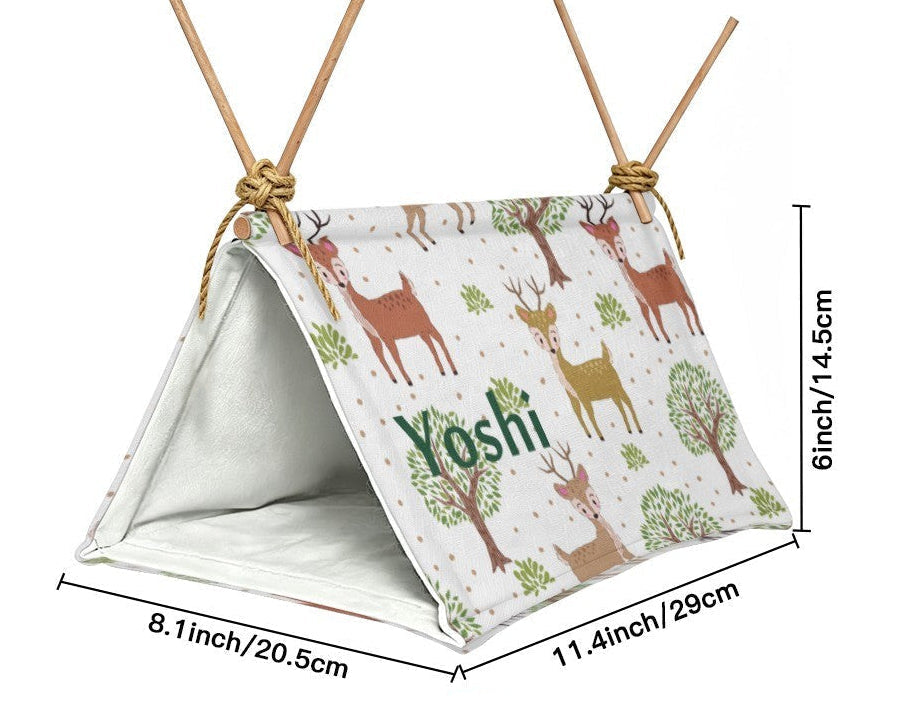 Personalized Reindeer Crawl House