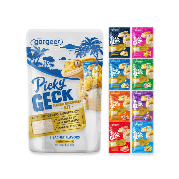Gargeer Picky Geck: 8-Flavor Discovery Kit