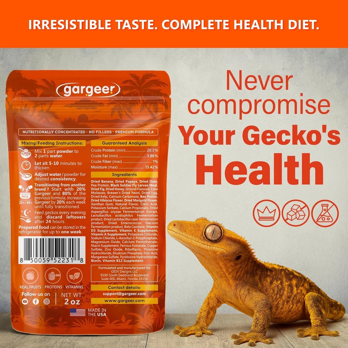 Gargeer Picky Geck: Energy Nectar