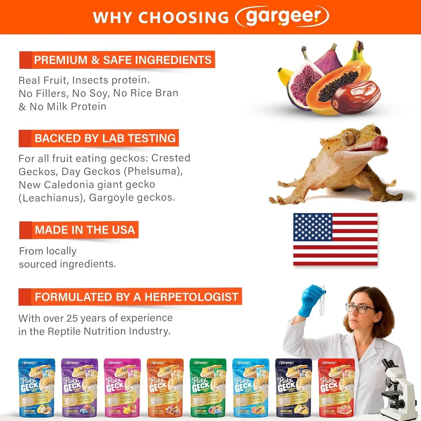 Gargeer Picky Geck: Energy Nectar
