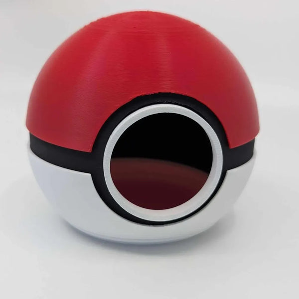 3D-Printed Poké Ball Reptile Hide