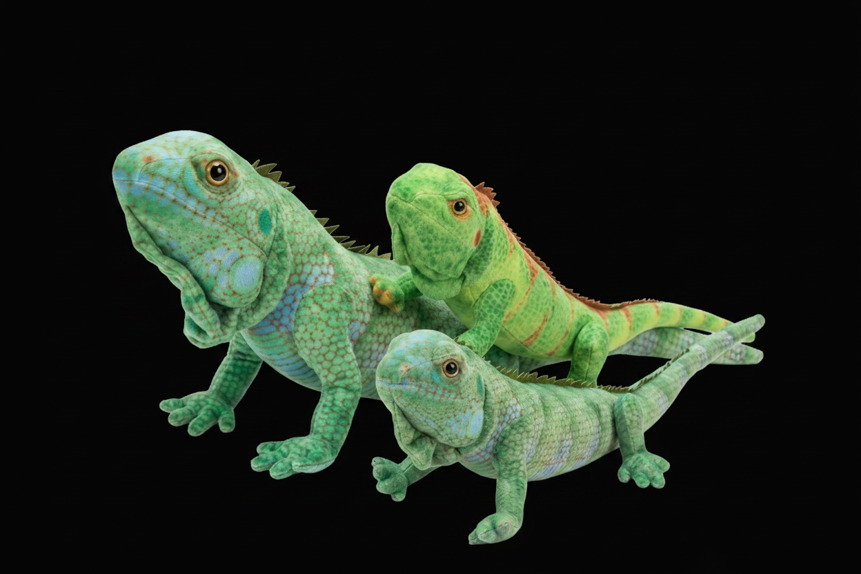 Green Iguana Plush