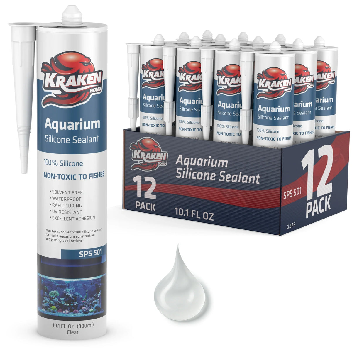 100% Silicone Sealant (10.1 fl oz)