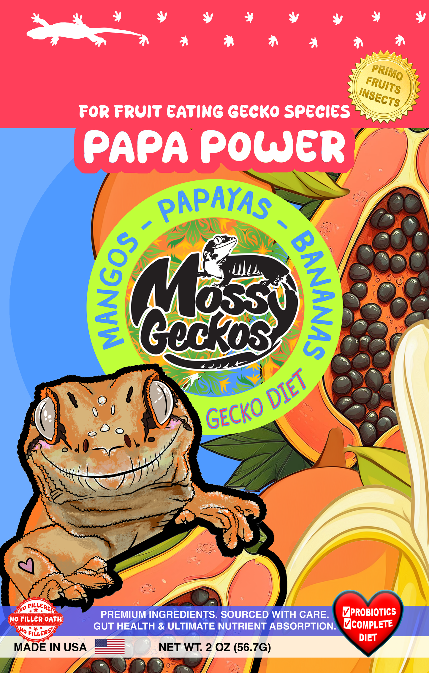 Mossy Geckos - Complete Gecko Diet 2-Pack Bundle