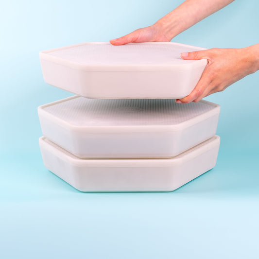 BugFactory 3-Tiered Mealworm Growing Pods – Sustainable Live Feeder Kit