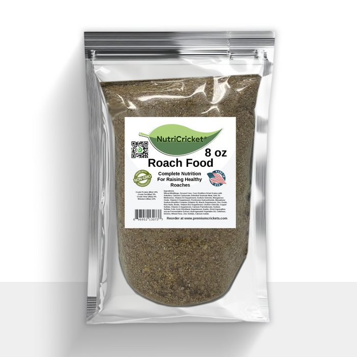 NutriCricket™ Premium Roach Chow & Superfood Gut-Loader (Shipping Included)