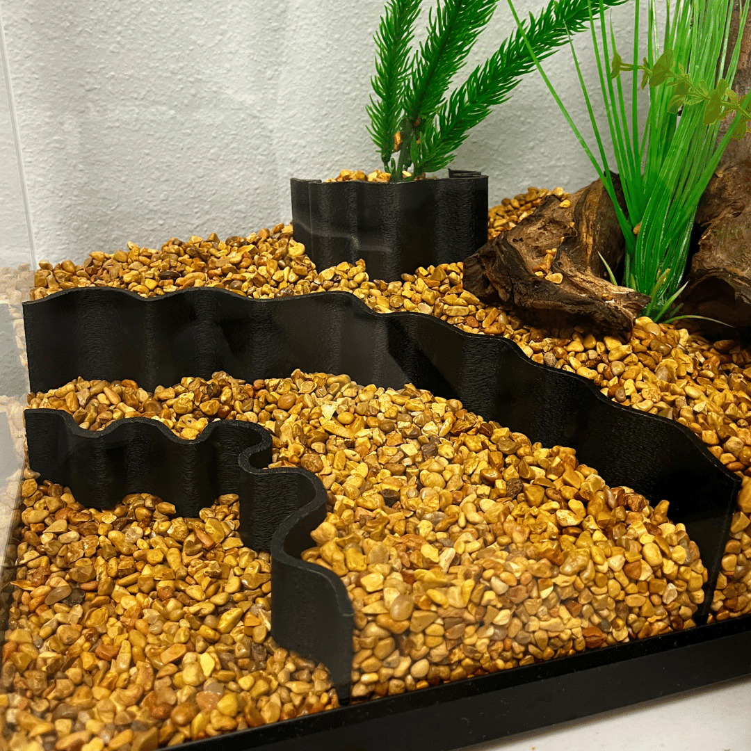 Multi-Tier Substrate Divider & Retaining Wall Set (3-Piece)
