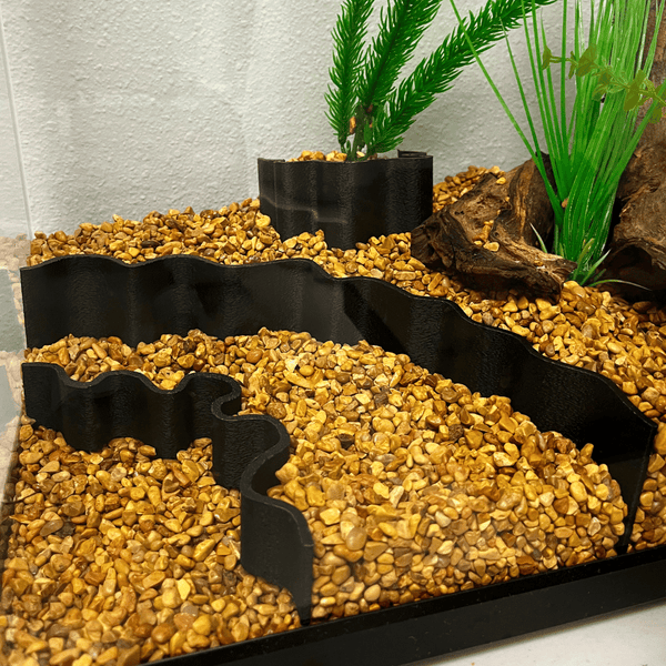 Multi-Tier Substrate Divider & Retaining Wall Set (3-Piece)