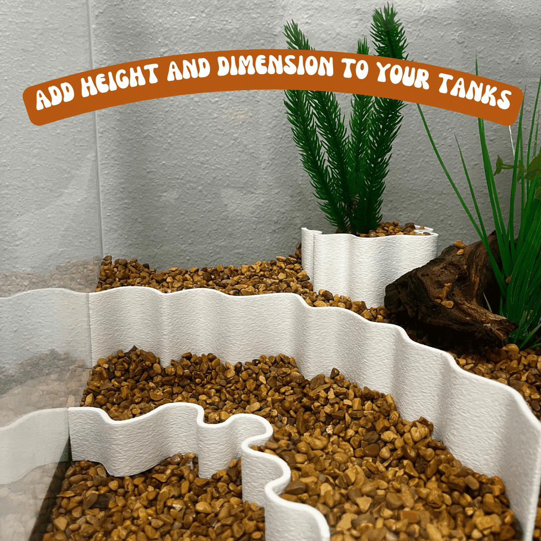 Multi-Tier Substrate Divider & Retaining Wall Set (3-Piece)