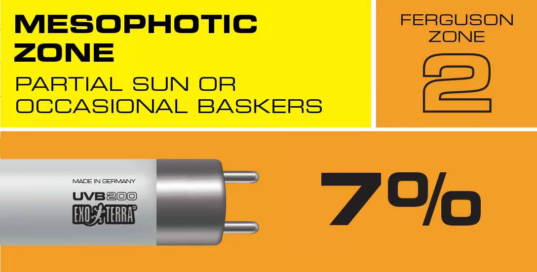 Exo Terra - UVB 200 HO T5 Bulb – 7% UVB (Ferguson Zone 2)