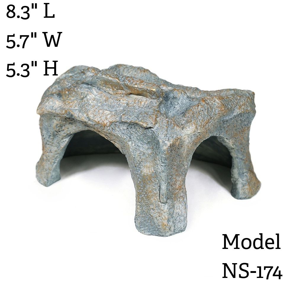 Multi-Level Resin Habitat Hides & Basking Perches