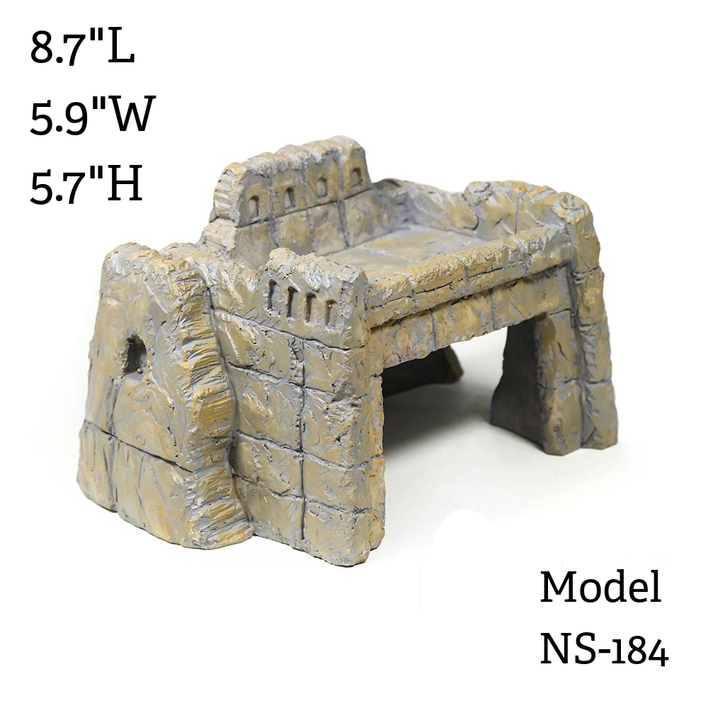 Multi-Level Resin Habitat Hides & Basking Perches