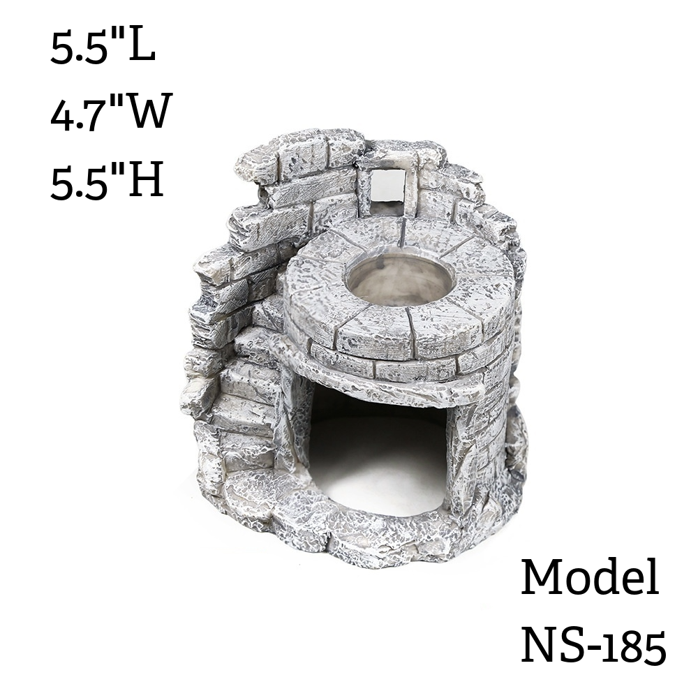 Multi-Level Resin Habitat Hides & Basking Perches