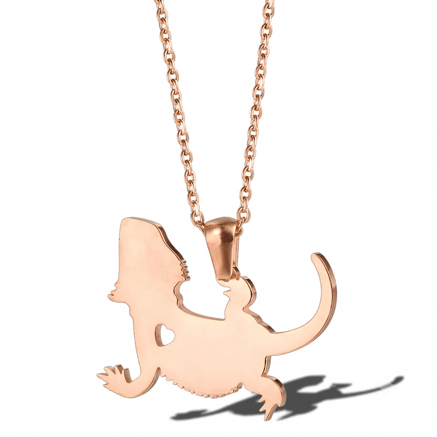Bearded Dragon Pendant Necklace
