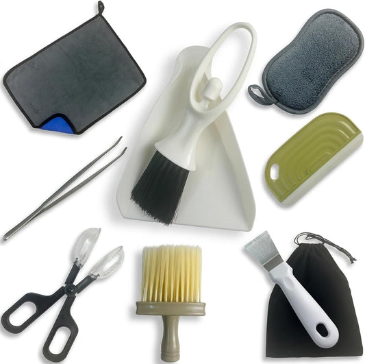 9-Piece Essential Reptile Habitat Cleaning & Maintenance Kit