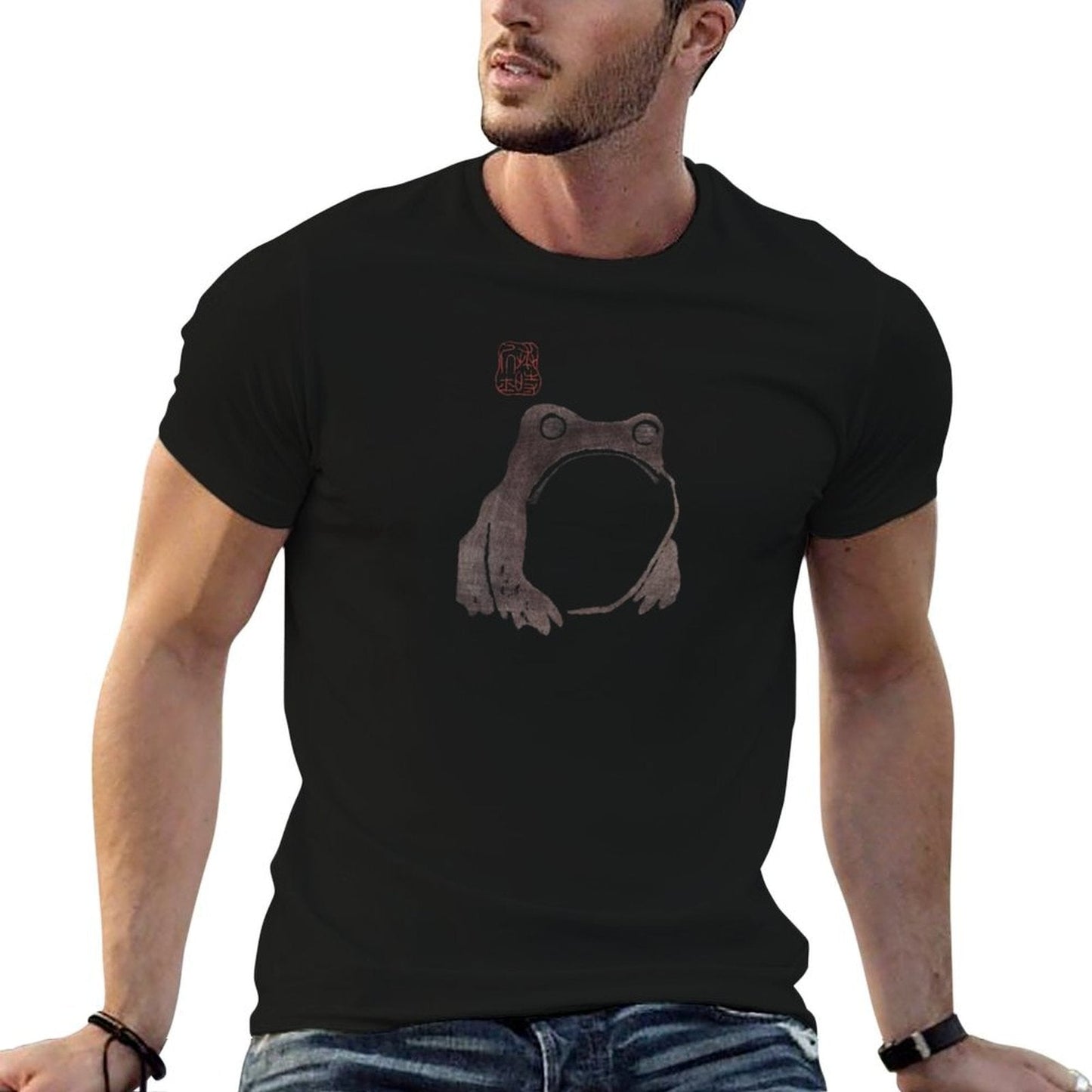 Grumpy Frog - Matsumoto Hoji  Heathered Texture T-Shirt