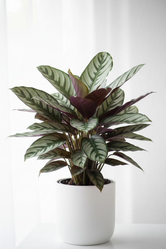Calathea 'Beauty Star' - 4" Pot - NURSERY POT ONLY
