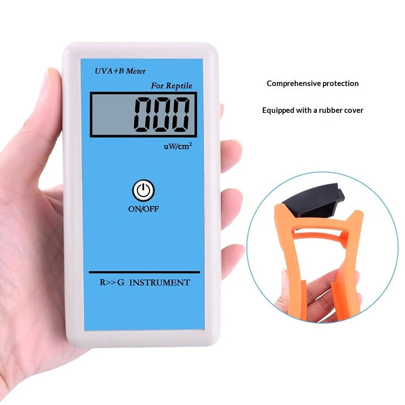 Precision Handheld Digital Ultraviolet (UV) Radiometer & Terrarium Sensor