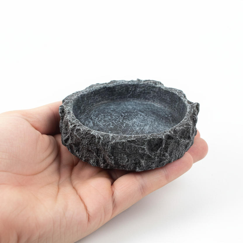 Small Rock & Forest Reptile Feeding Dishes
