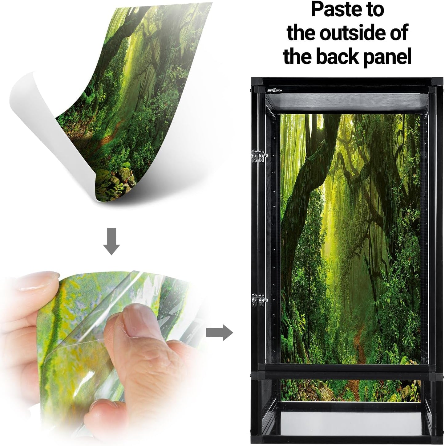 34-Gallon Chameleon Cage & Vertical Screen Terrarium
