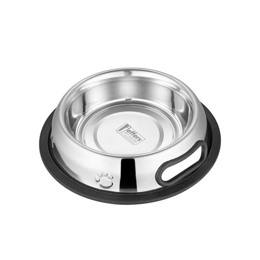 Embossed No-Tip Anti-Skid Stainless Steel Feeding & Soaking Bowl