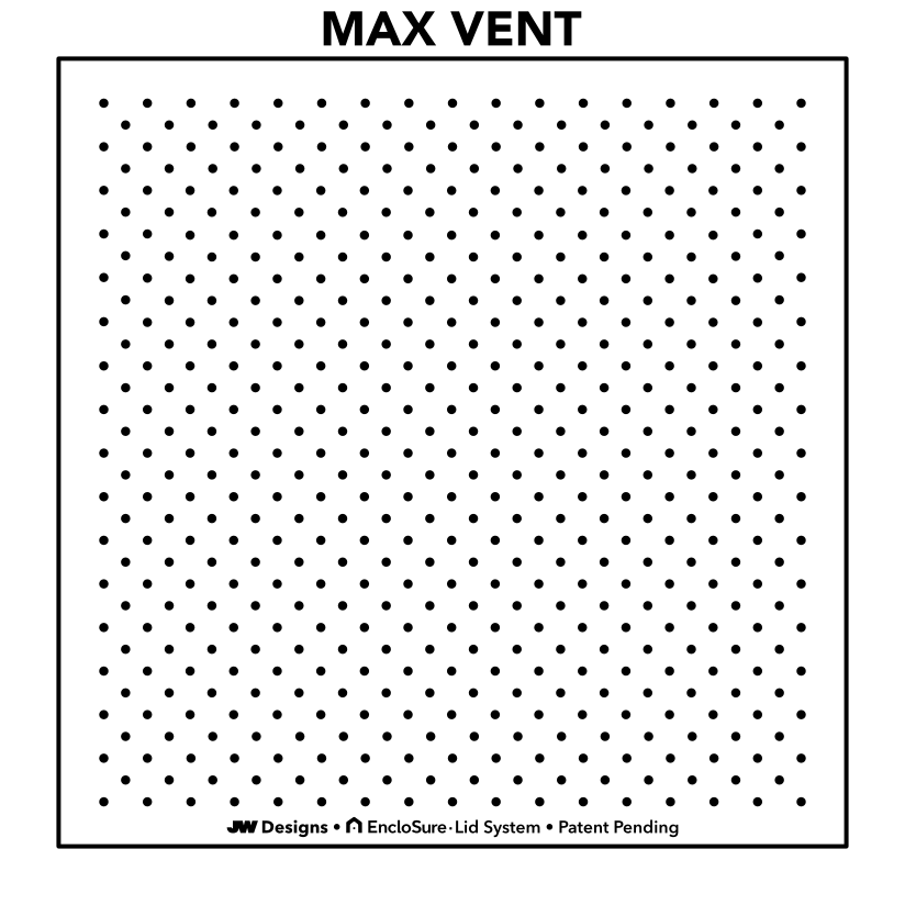 EncloSure™ Replacement Lid for Exo Terra Pro 12″ × 12″