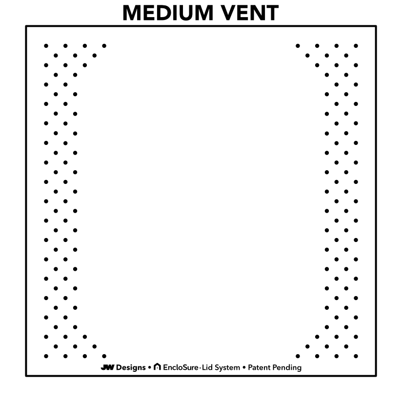 EncloSure™ Replacement Lid for Exo Terra Pro 12″ × 12″