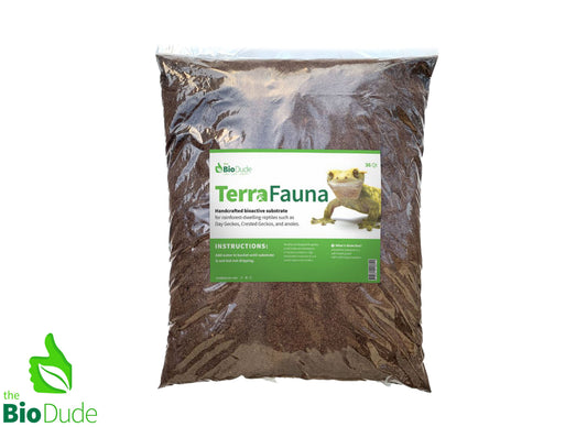 The Bio Dude - Terra Fauna 36 qt bag - Great for Crested and Gargoyle Geckos - DS