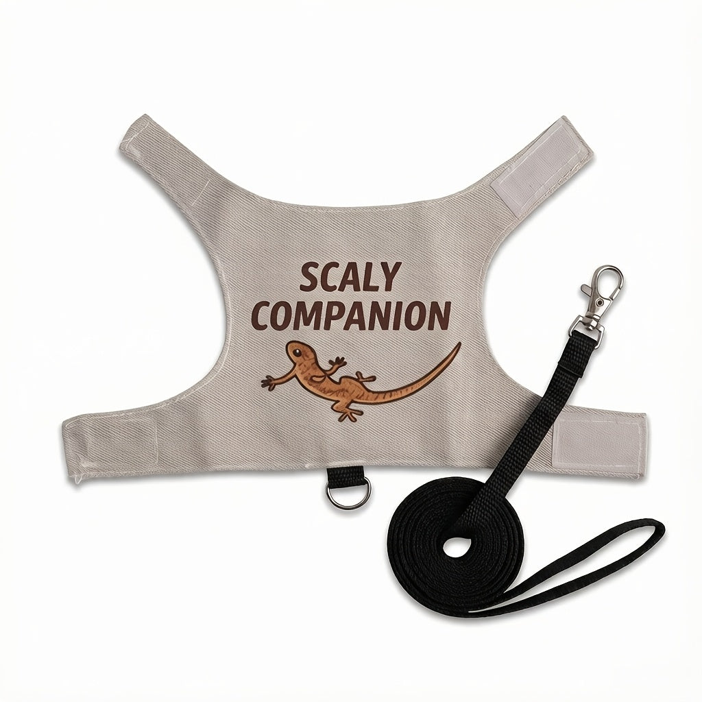 Adjustable Reptile Adventure Vest Harness & Leash Set