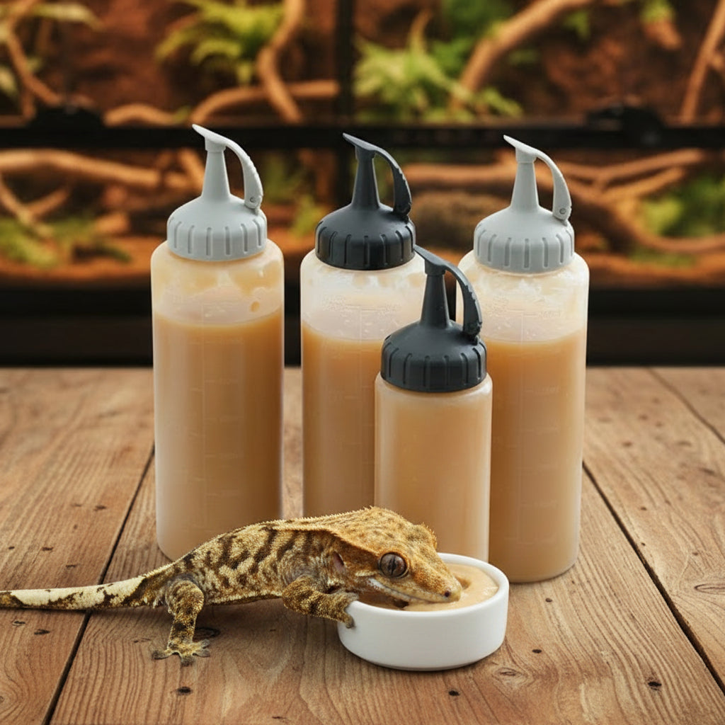 Gecko Food Squeeze Bottle