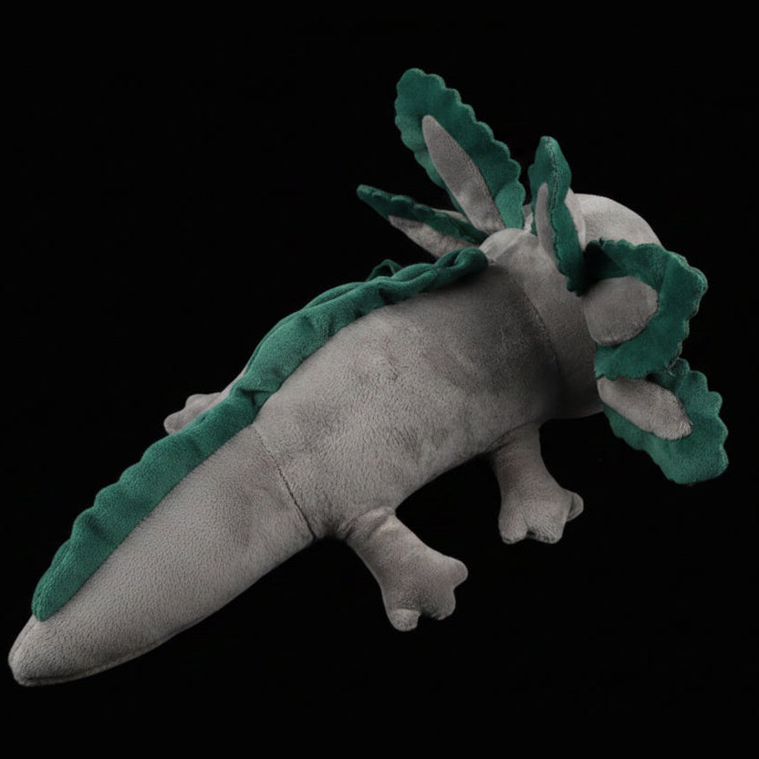 gray axolotl plush