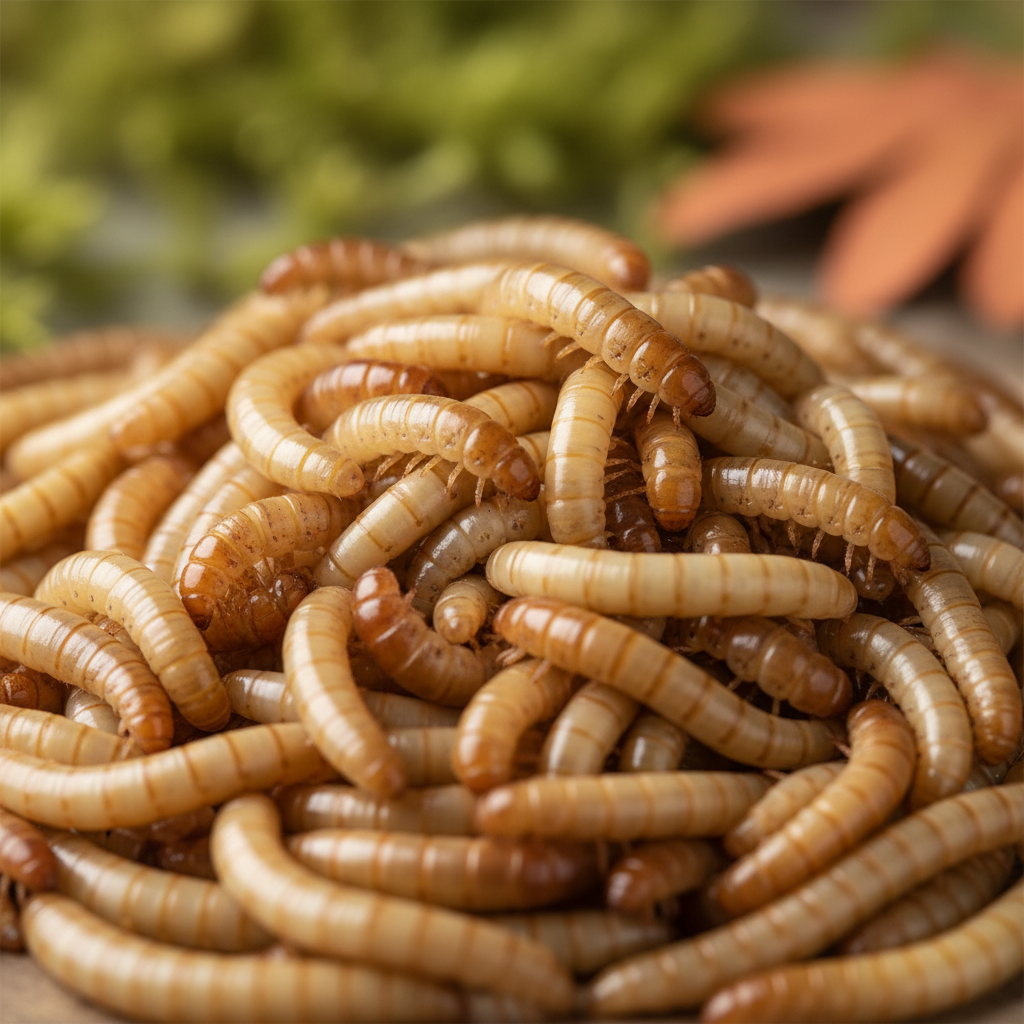 Live Organic Mealworms