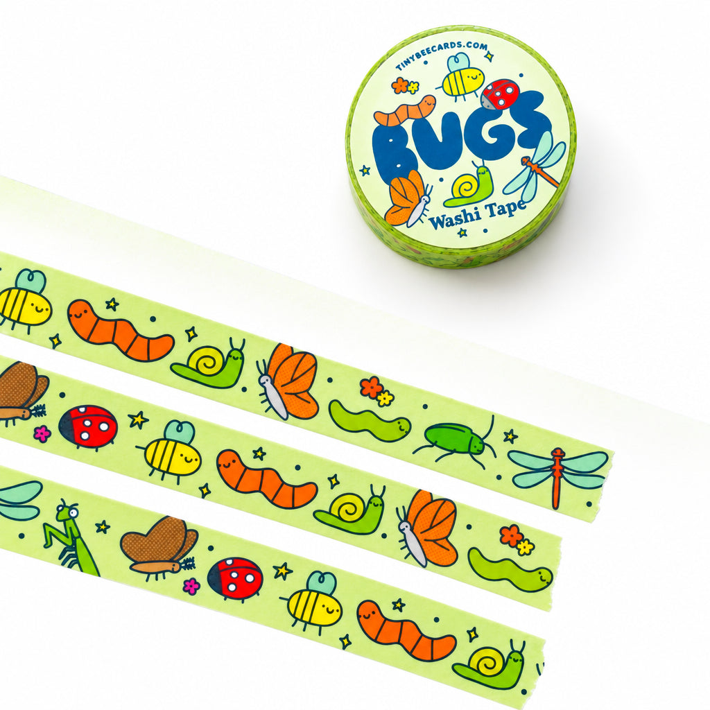 Bugs Washi Tape