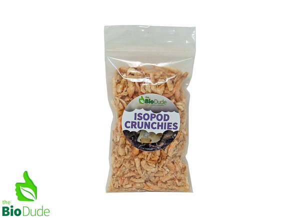 3 pack Isopod Crunchies Freeze Dried Krill – High-Protein Food 0.5oz - DS