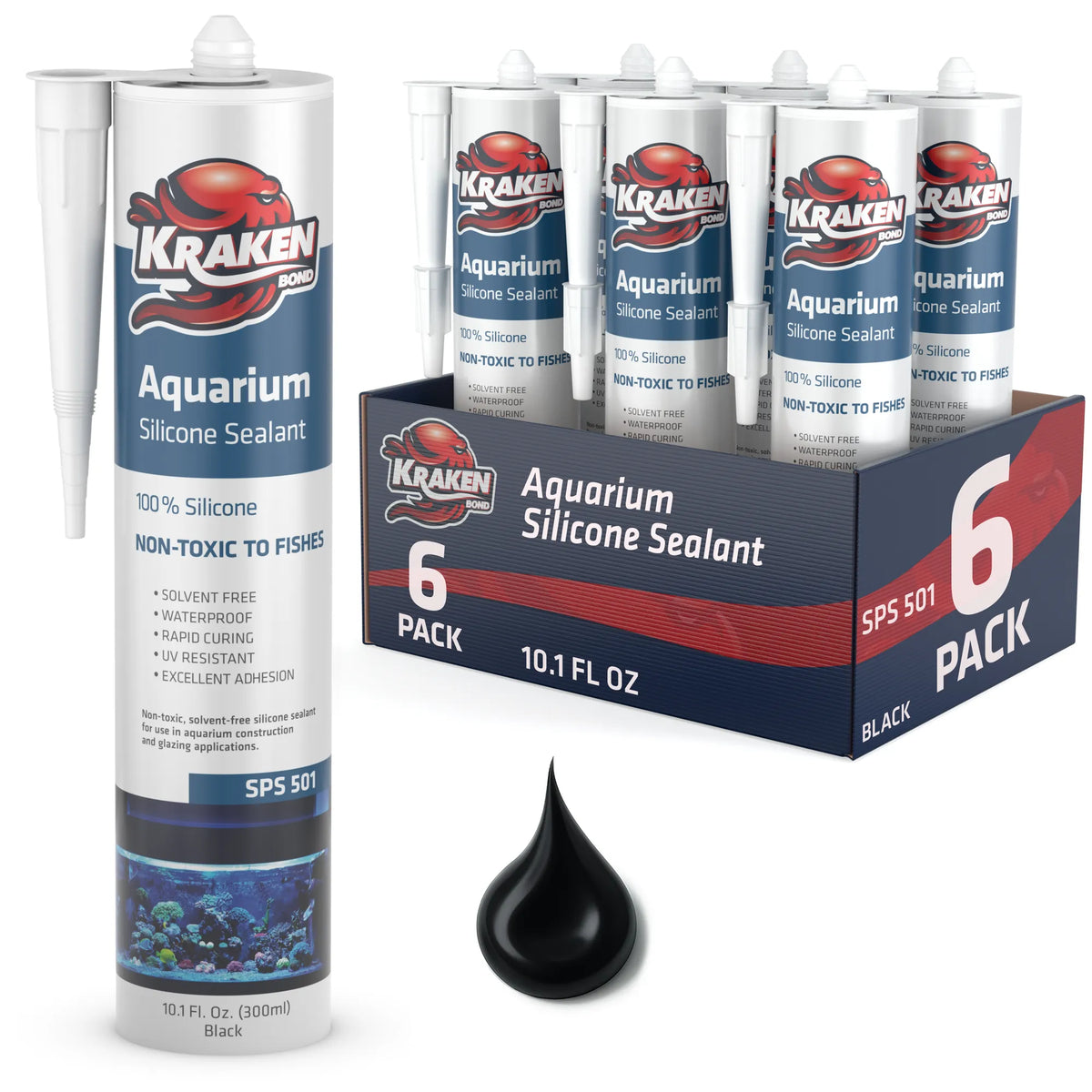 100% Silicone Sealant (10.1 fl oz)