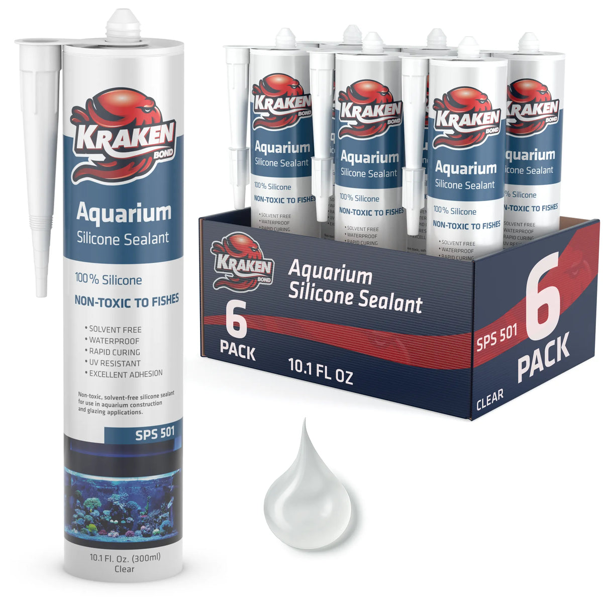 100% Silicone Sealant (10.1 fl oz)