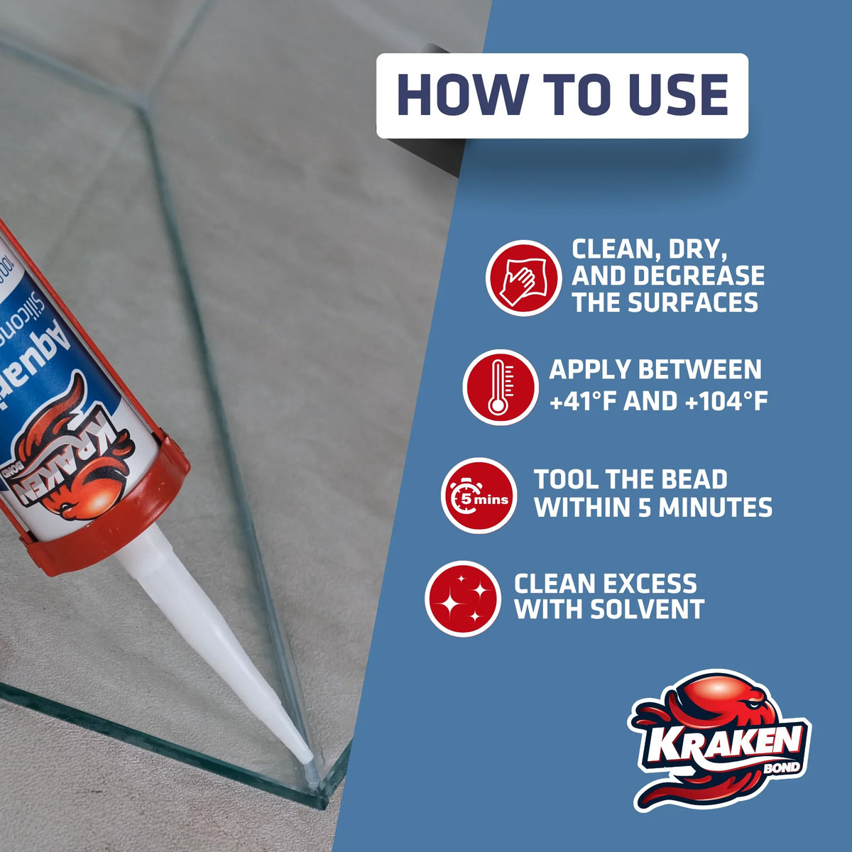 100% Silicone Sealant (10.1 fl oz)