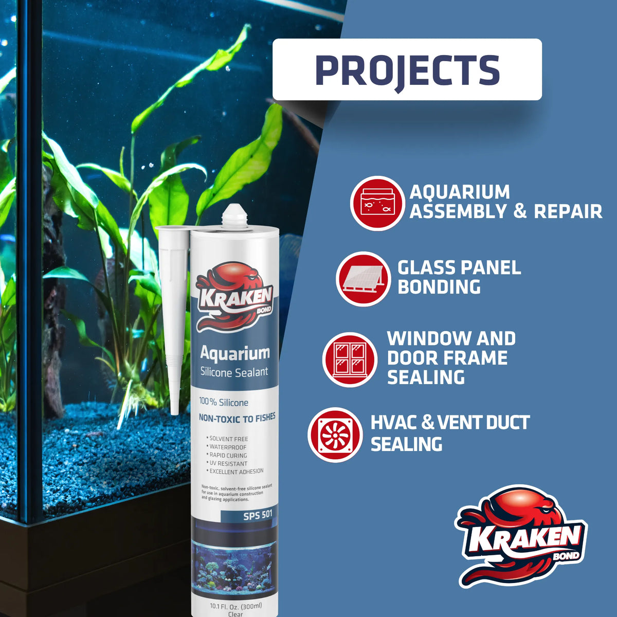 100% Silicone Sealant (10.1 fl oz)