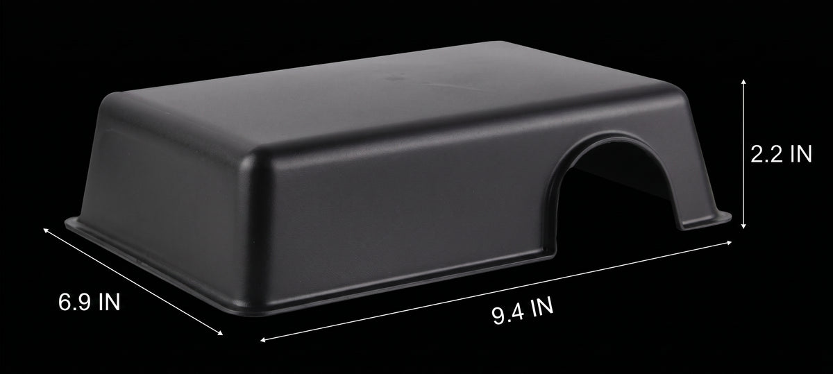 Blackout Reptile Hide
