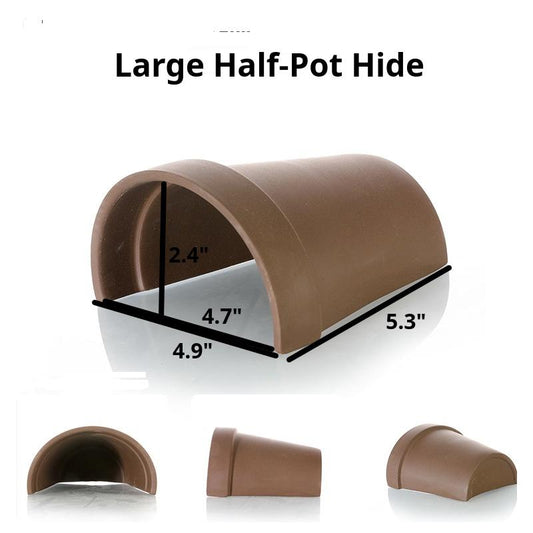 Terracotta Half-Pot Hides