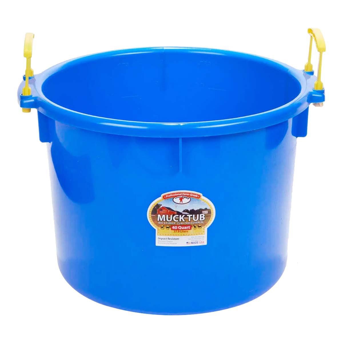 Little Giant Heavy-Duty Polyethylene Muck Tubs (40 Quart & 70 Quart)