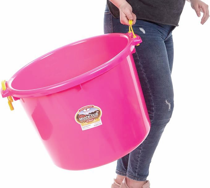 Little Giant Heavy-Duty Polyethylene Muck Tubs (40 Quart & 70 Quart)