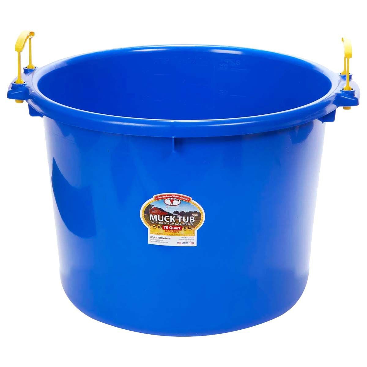 Little Giant Heavy-Duty Polyethylene Muck Tubs (40 Quart & 70 Quart)