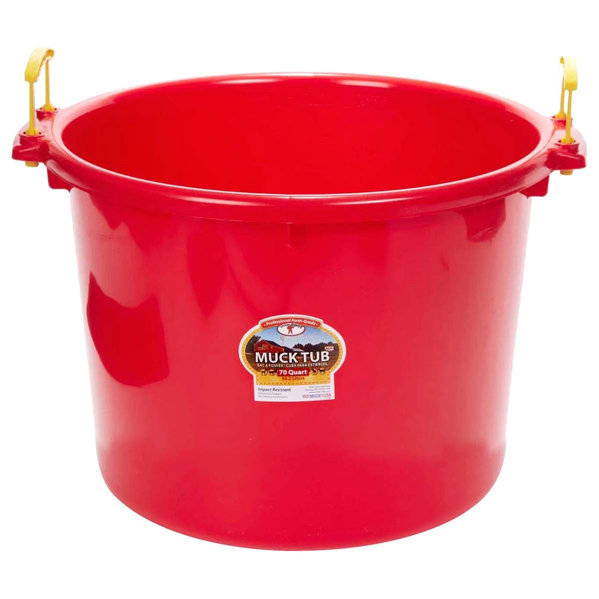 Little Giant Heavy-Duty Polyethylene Muck Tubs (40 Quart & 70 Quart)